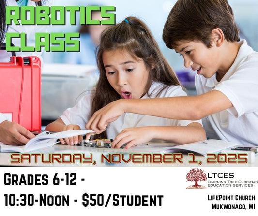 Robotics Class - Grades 6-12